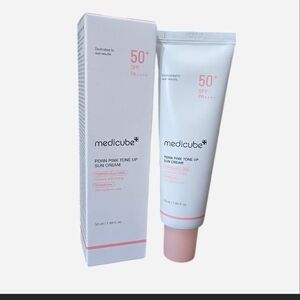 Medicube PDRN Pink Tone Up Sun Cream SPF50+